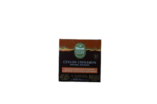 Dilmah Ceylon Cinnamon with Ginger, Cardamon, Star anise & Peppermint tea