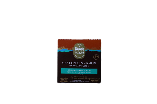 Dilmah Ceylon Cinnamon with peppermint & Holy Basil tea